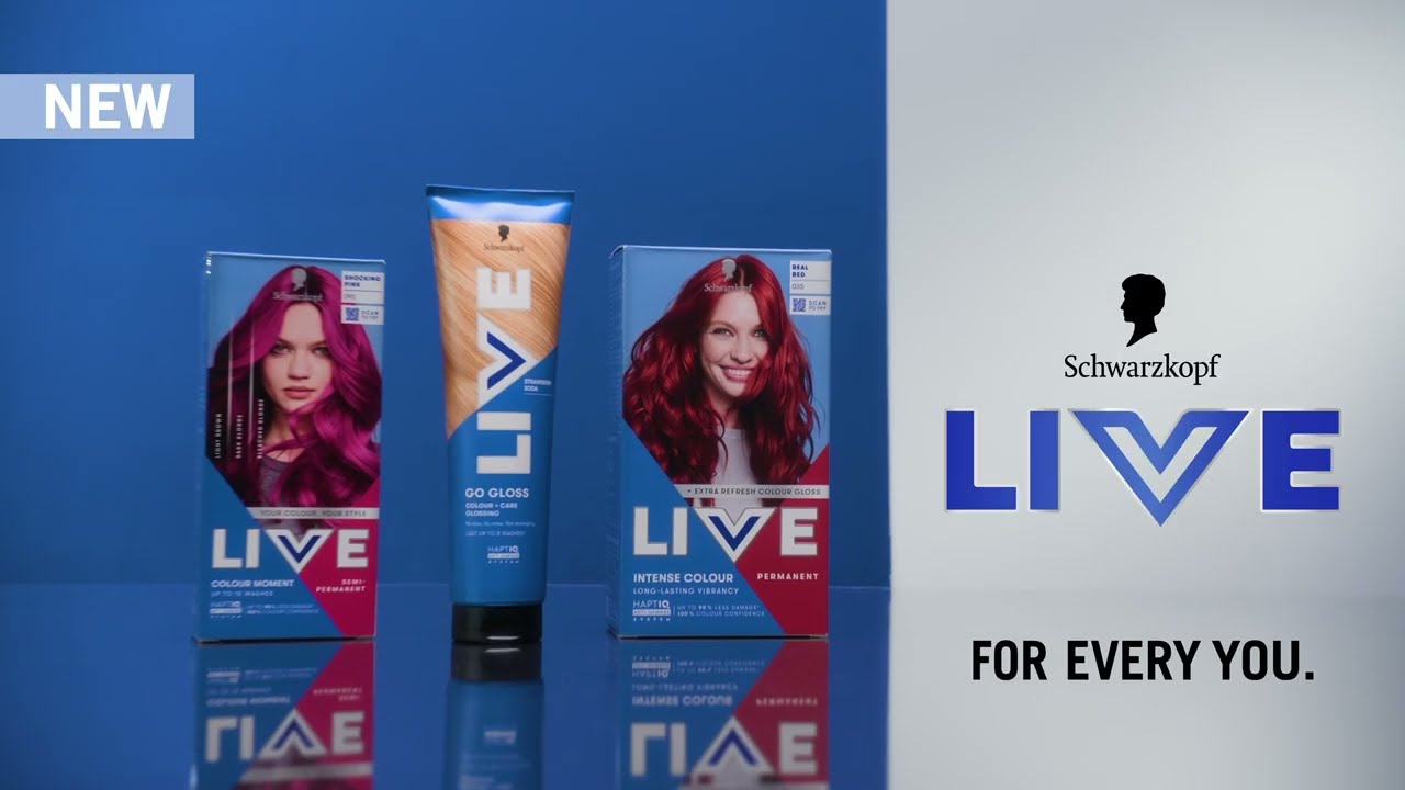 LIVE – Livfulla färger, starkt hår