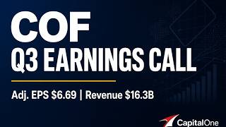 COF Earnings Call Q3 2026 | Capital One Financial Corporation