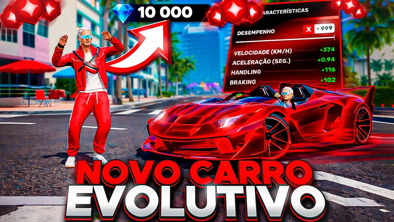 GANHEI O NOVO CARRO EVOLUTIVO DA ATUALIZAÇÃO! FLEX CITY