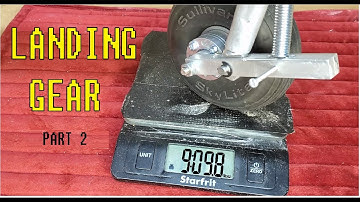 RC PLANE  MAIN LANDING GEAR PART 2. Episode 4