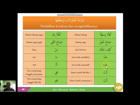 Pelajaran bahasa arab kelas 3 bab 2