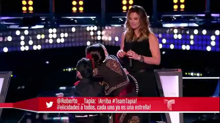 Ruby, Christo y Abril en Las Batallas de La Voz Ki...