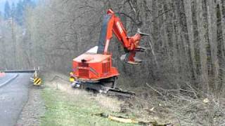 Mechanized logging on I-5