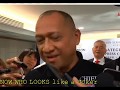Malaysian Gangster Minister Nazri now sulking eating his words AND SHIT