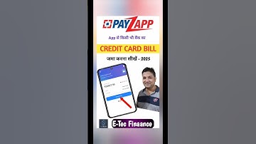 Payzapp Se Credit card Ka Bill Kaise Bhare | How to Pay Credit Card Bill Using Payzapp