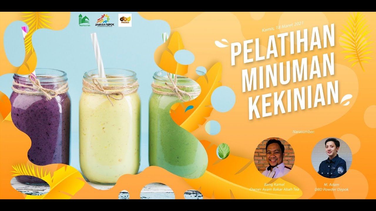 PELATIHAN MINUMAN KEKINIAN | JAWARA DEPOK 