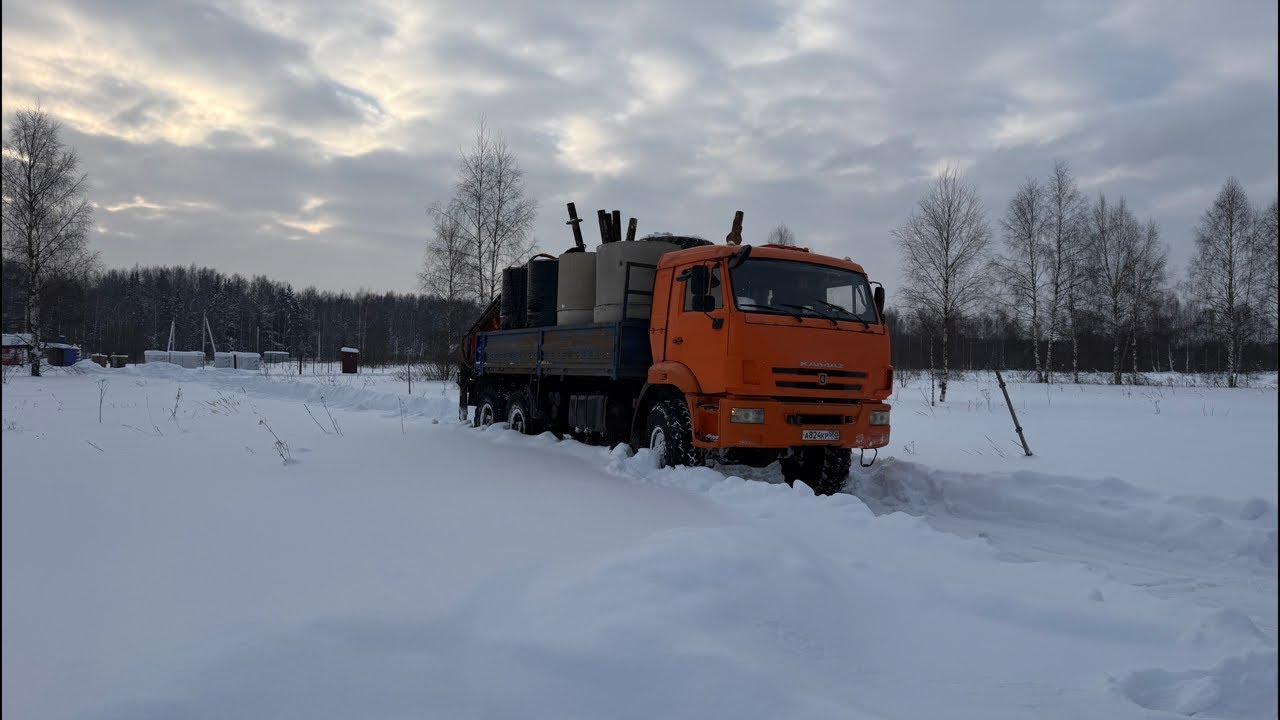Бурение колодца машиной д Задний двор Клинском районе