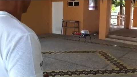 Maiden Flight of My Hexakopter 2