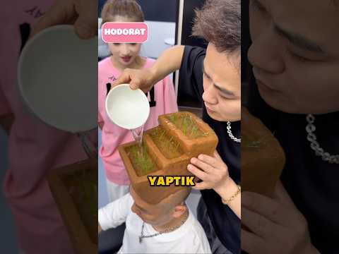 Dünyanın en balıklı saçı 🤯😱