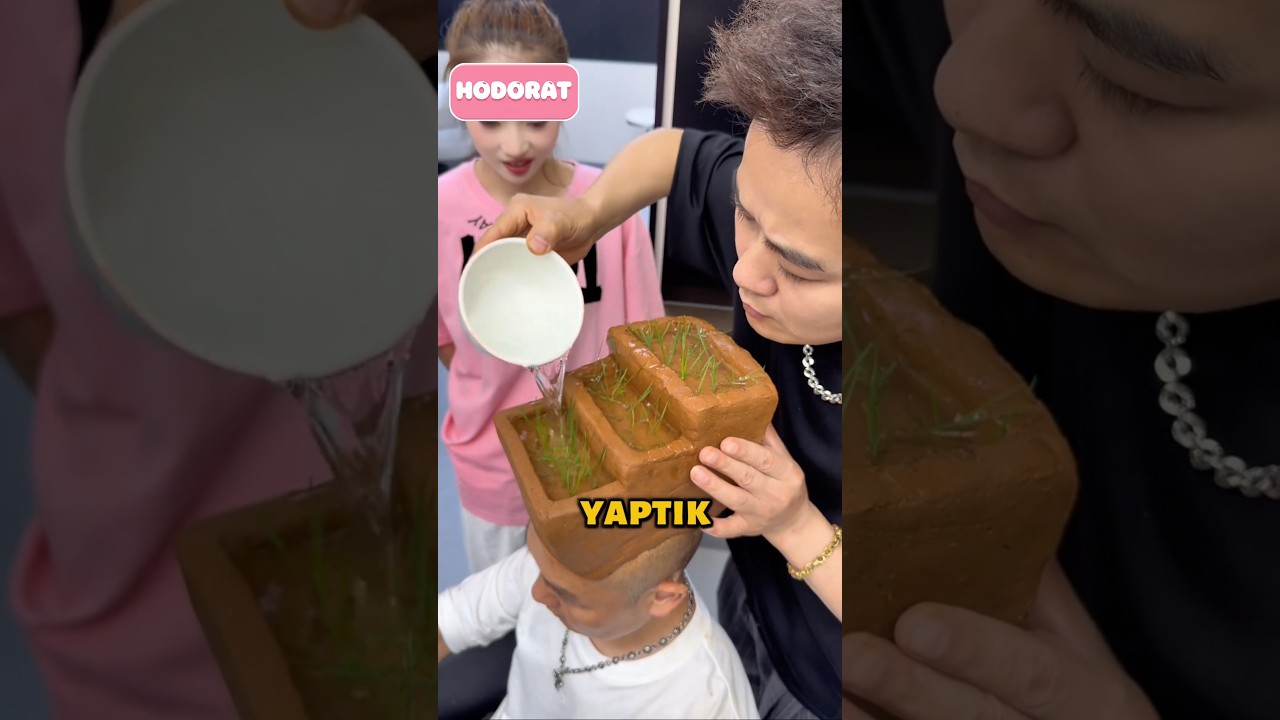 Dünyanın en balıklı saçı 🤯😱