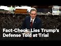 Lies Trump's Defense Told at 2021 Impeachment Trial