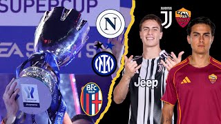SuperCoppa 2025 Napoli vs Bologna or Inter 🇮🇹 | Juventus v Roma Preview 📝 | Weekend Serie A Action 🔥