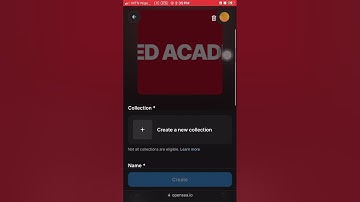 MINT YOUR FIRST NFT ON OPENSEA!