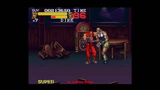 Final Fight Tough (Super Famicom) - (Longplay - Guy | Expert Difficulty | Good Ending Path)
