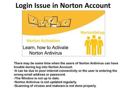 Unable to login Norton Account