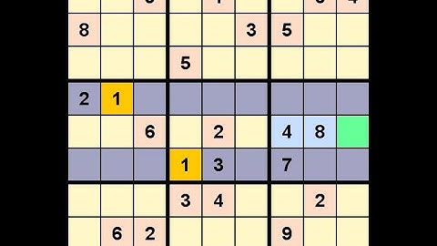 How to Solve Los Angeles Times Sudoku Expert October 13, 2022