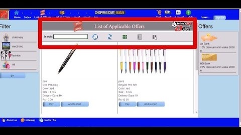 AngularJS Tutorial(Shopping Cart).Video 20.Include Common Heading in Pages with buttons and Images.