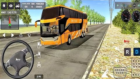 IDBS Bus Simulator 2025 - Probolinggo to Surabaya - Android Gameplay HD 1602