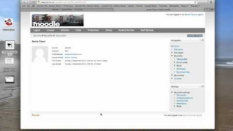 Moodle 2.3 New user login and course enrollment