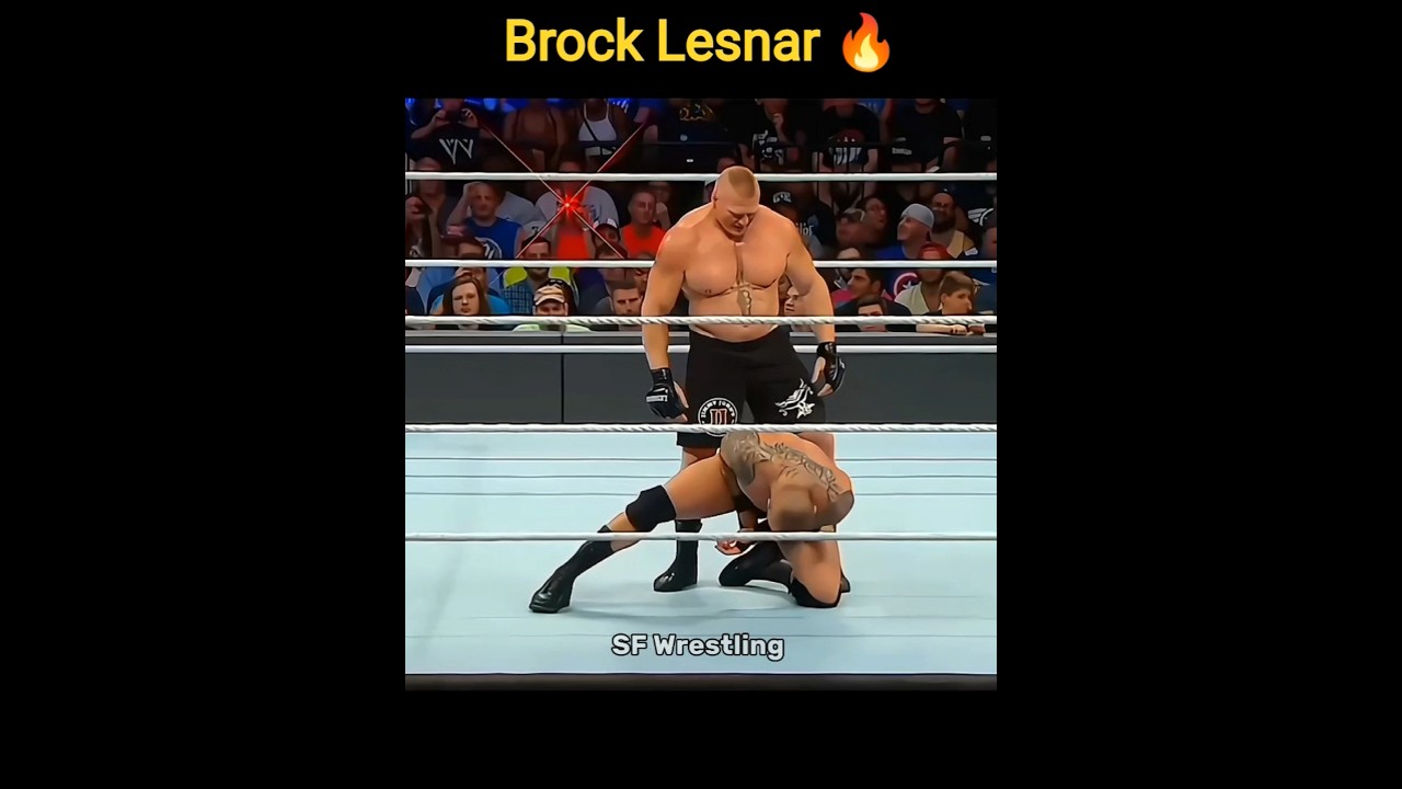Brock Lesnar vs Randy Orton 2016 | Brock Lesnar Attitude 👿 