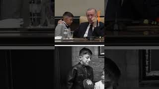 Minik Mutlucan hayaline kavuştu, Cumhurbaşkanı Erdoğan'ı da ağlattı