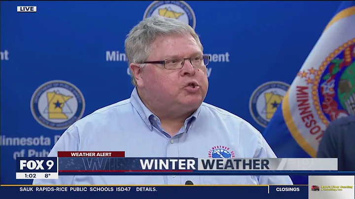 Minnesota weather: State officials provide update on winter storm preparations