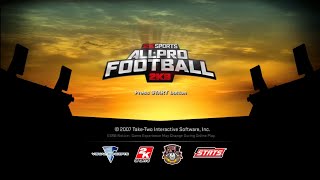 All-Pro Football 2K8 -- Gameplay (PS3)