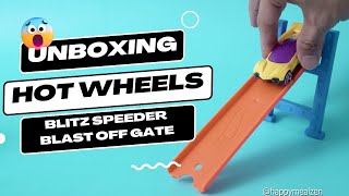 Unboxing the Happy Meal Blitz Speeder Blast off gate from Hot Wheels screenshot 4