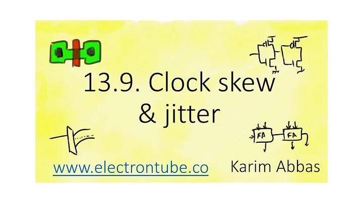 13.9. Clock skew & jitter