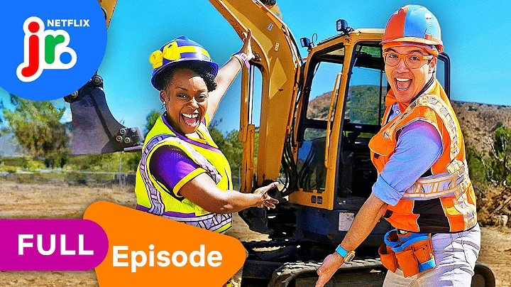 Construction Workers 🚜 FULL EPISODE | Blippi's Job Show | Netflix Jr