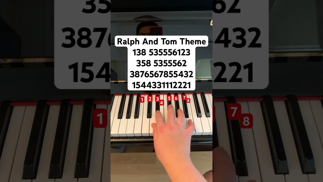 Watch R&T Theme by Gamer Ben and Half-Asleep Chris // ig: jessnotes123 #piano #pianotutorial #pianomusic on YouTube Watch R&T Theme by Gamer Ben and Half-Asleep Chris // ig: jessnotes123 #piano #pianotutorial #pianomusic on YouTube