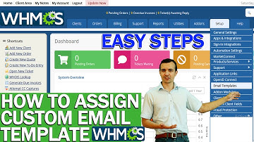 How to assign custom email template in WHMCS? [STEP BY STEP]☑️