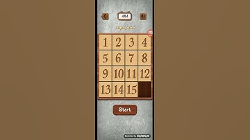 Number Riddles size 4x4  Win in 44 Seconds