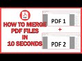 How to merge PDF files | How to Join PDF files | Telugu Version