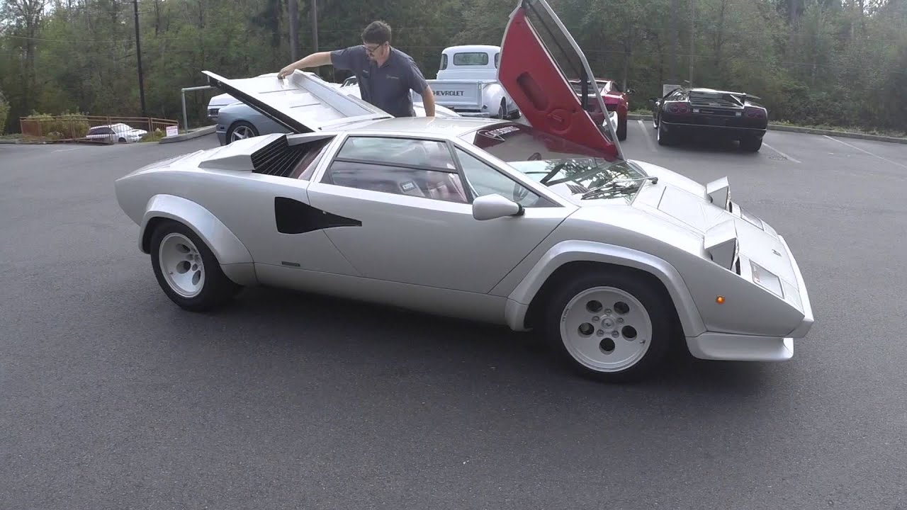 1983 lamborghini countach youtube