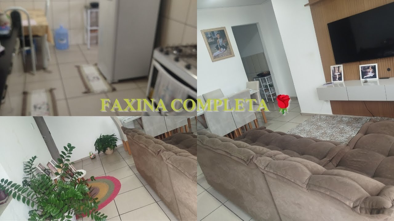 Faxina completa no Apé 🌹