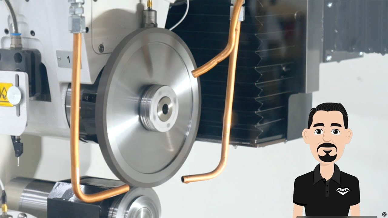 Episode 5: Dressing a Vitrified CBN Wheel with a Rotary Diamond Dresser
