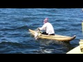 Uros tribesman fishing