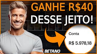 Como ganhar R$40,00 Por Dia na Betano [FORMA SEGURA] screenshot 3