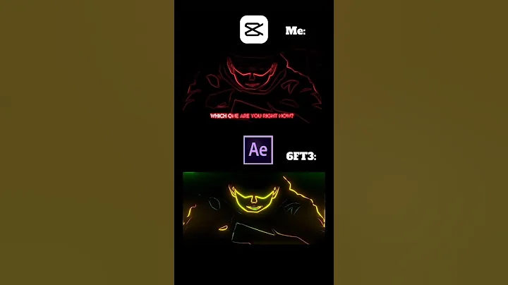 Capcit editing vs after effects editing.capcut vs ae anime edit.jujutsu kaisen edit.