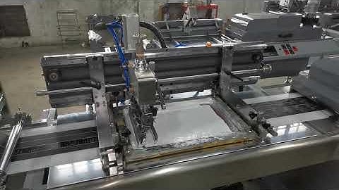 Máy In Lưới Nhãn Mác Dạng Cuộn | Label Screen Printing Machine for Cotto, Satin Ruban, Polyester