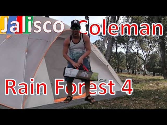 ⛺️ COLEMAN RAIN FOREST 4, instalacion y review Actualizado en HD ⛺️ -  YouTube