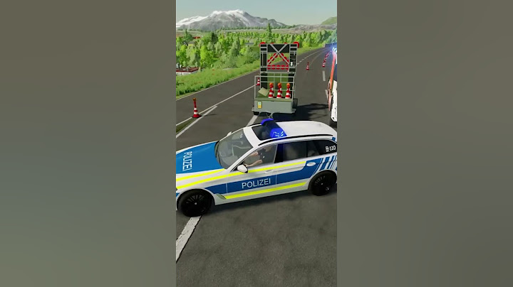 EINFACH GEISTERFAHRER POLIZEI auf AUTOBAHN