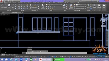 How to Make Front Elevation Part 4 in Urdu Tutorials | Xpacademy