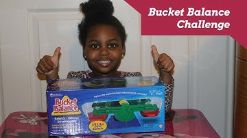 UNBOXING LEARNING RESOURCES BUCKET BALANCE CHALLENGE