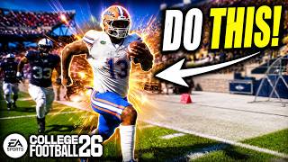 The SECRET Adjustment To Get Perfect Run Blocking In CFB 26!