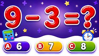 ⏰ Solve Before Time Runs Out! | Kindergarten Addition & Subtraction Quiz 🧠