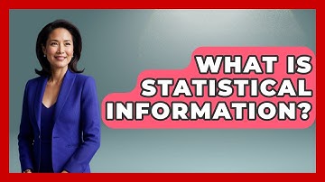 What Is Statistical Information? - The Friendly Statistician