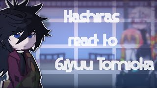 Hashiras react to Giyuu Tomioka (PART 1)  || Sukida || Demon Slayer