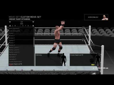 WWE2Kdev Presents:  Taunting